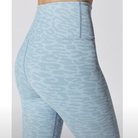 Carbon38 ribbed leopard leggings - Picture 4 of 9